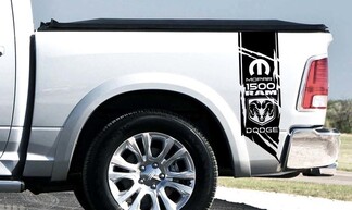 Aangepaste achterklep Truck bed box sticker sticker kit voor Dodge Ram 1500 2500