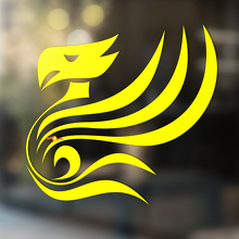 Eagle Tribal Minimalistische Stijl Universele Vinyl Decal Sticker_4