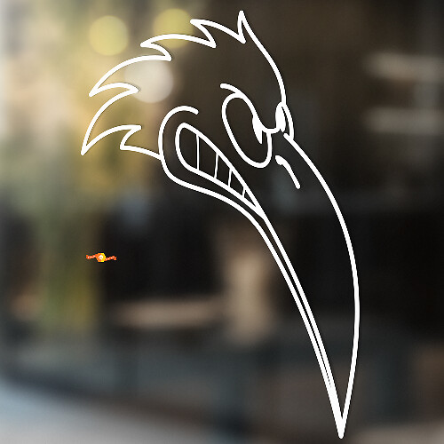Boze Specht Universele Vinyl Decal Sticker