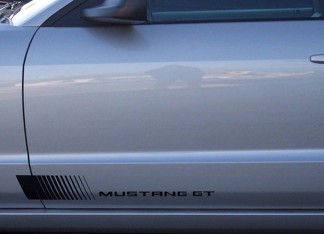 94-98 Ford Mustang vervagende zijstrepen - Cobra, Gt, Mustang, V6
