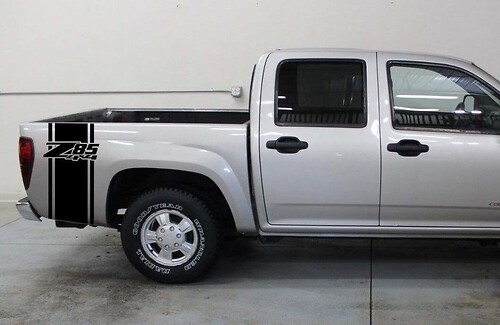 Z85 4x4 Outline Strepen Zijwand Vinyl Decal Sticker voor Chevrolet Silverado