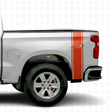 Z71 4x4 Zijde Bedgrafiek Vinyl Decal Set voor Chevy Pickup_4
