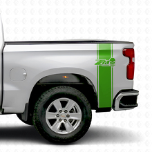 Z71 Punisher Skull Achterzijde Strepen Vinyl Decal Kit voor Chevy/GMC Pickup Truck_3