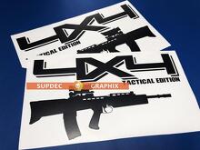 4X4 Tactical Edition Truck Bed Decals kit (Set van 2) Truck sticker TT23 2