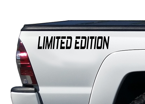 Limited Edition Vinylsticker voor naast het bed voor Chevrolet Silverado
