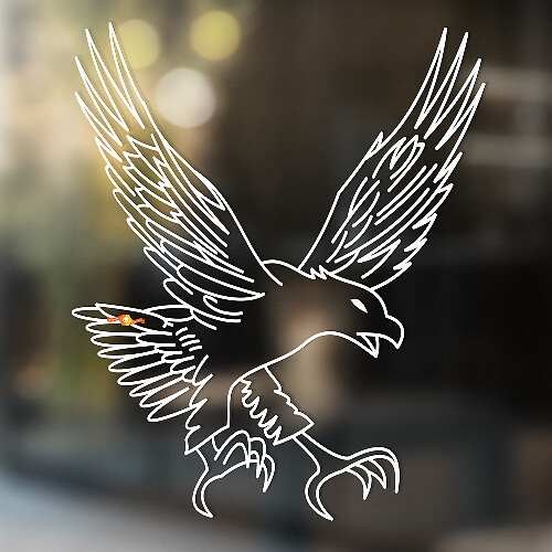 American Eagle Universele Vinyl Decal Sticker