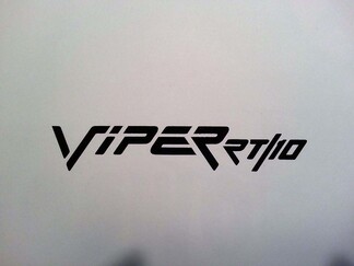 Viper Rt 10 Sticker ** Dodge Challenger Charger Ram Mopar Plymouth Cuda