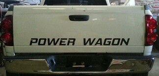 Dodge Ram Power Wagon achterklep sticker * Mopar 5.7 Hemi Cummins
