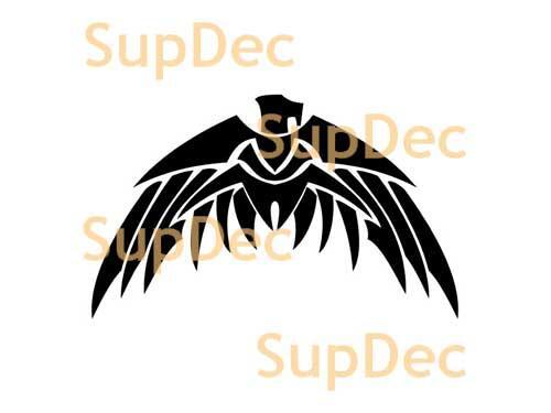 Eagle Vinyl Art Wall Window Badkamer Sticker Sticker verwijderbare #4