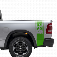 Custom Hemi Stijl Zijstripes Vinyl Decal Kit voor Dodge Ram Power Wagon_3