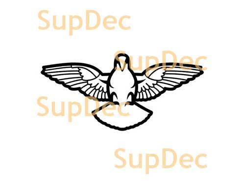 Eagle Vinyl Art Wall Window Badkamer Sticker Sticker verwijderbaar #5
