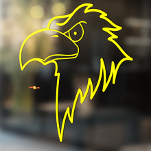 Kop van de Amerikaanse Zeearend Universele Vinyl Decal Sticker_4