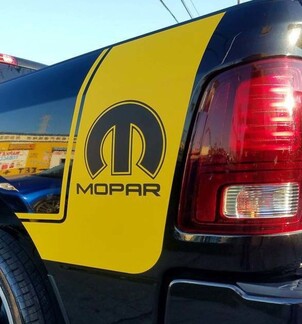 2 Truck vinyl stickers race strepen sticker Dodge Ram Mopar Hemi auto Graphics Now