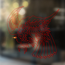 Aanvallende Adelaar Universele Vinyl Decal Sticker_2