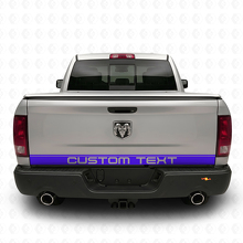 Custom achterklepstrip vinyl decal voor Dodge Ram 1500 2009–2018_2