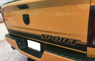 Ram 1500 Sport Achterklep Stripe Sticker Hemi Dodge Truck 5.7 2009-2018