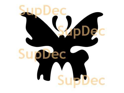 Vlinder Vinyl Art Wall Window Badkamer Sticker Sticker #5
