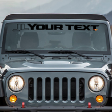 Aangepaste Lettering Voorruit Vinyl Decal Sticker voor Jeep Wrangler_3
