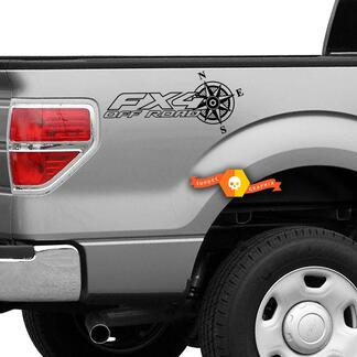 Ford F-150 FX4 off-road truck f150 explorer paar stickers vinyl sticker f 150 overzicht