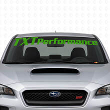 Aangepaste prestatie voorruit vinylsticker voor Suba Auto's_3