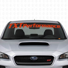 Aangepaste prestatie voorruit vinylsticker voor Suba Auto's_4