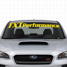 Aangepaste prestatie voorruit vinylsticker voor Suba Auto's_5