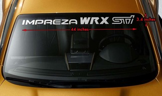 SUBARU IMPREZA WRX STI Premium Windscherm Banner Vinyl Decal Sticker 44