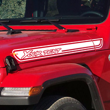 Jeep Stickers Stickers Jeep Renegade Hood Decal rubicon sahara 1 PAAR
 2