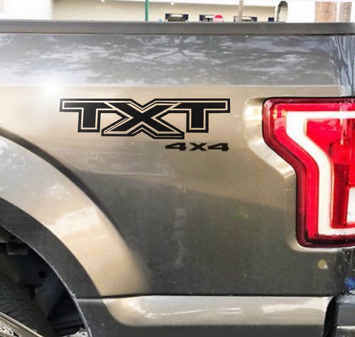 2018 Musclecar STX truck & F-250 4x4 Grafische Sticker Elk Nachtkastje Sticker