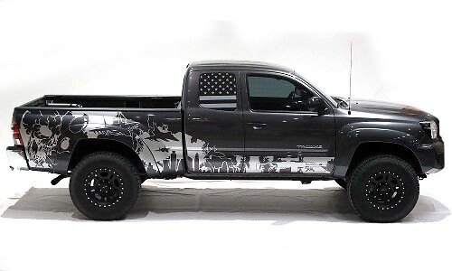 War Zone Zij Vinyl Decal Kit voor Toyota Tacoma 2005-2012