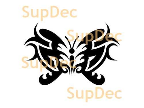 Vlinder Vinyl Kunst Muur Raam Badkamer Sticker Decal #12
