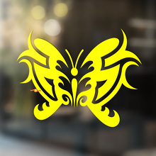 Stekelige Vlinder Universele Vinyl Decal Sticker_4