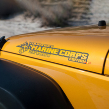 Side Hood Marine Corps USMC Sticker Decal Vinyl Grafisch voor Jeep Wrangler 27