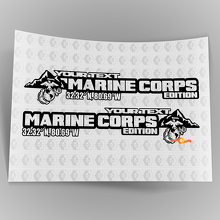 Side Hood Marine Corps USMC Sticker Decal Vinyl Grafisch voor Jeep Wrangler 27