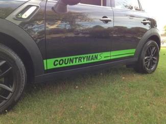 Rocker Graphics Stripes-stickers passen op elke Mini Countryman Cooper S Clubman Coupe