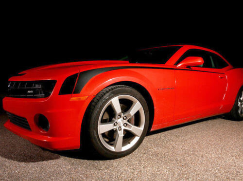 Hockey Stick Zijstrepen Vinyl Decal Kit voor Chevy Camaro 2010-2012