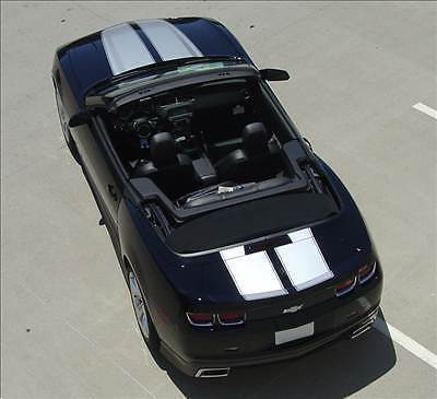 Convertible Racing Rally Hood Stripes Sticker Sticker Grafisch Vinyl Camaro RS 2014-2015
