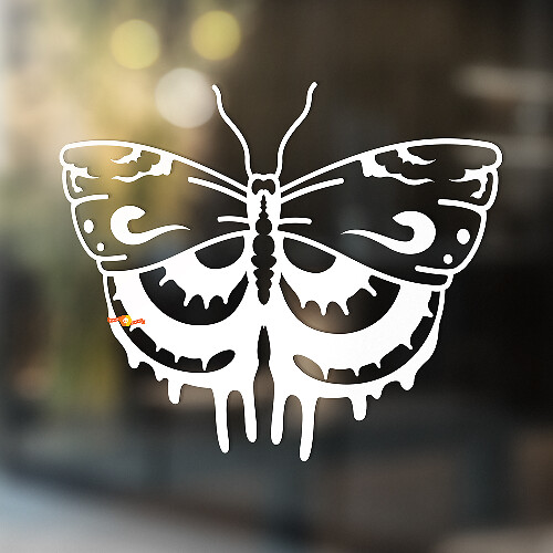 Night Moth Universele Vinyl Decal Sticker_1