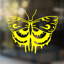 Night Moth Universele Vinyl Decal Sticker_4