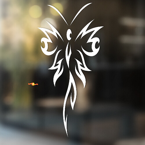 Sprookjesvlinder Universele Vinyl Decal Sticker