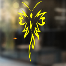 Sprookjesvlinder Universele Vinyl Decal Sticker_4