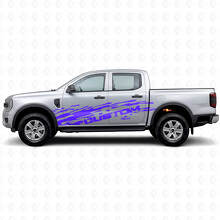 Modderspatten & Aangepaste Tekst Zij Vinyl Stickers Set voor Musclecar Ranger_2