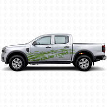 Modderspatten & Aangepaste Tekst Zij Vinyl Stickers Set voor Musclecar Ranger_3
