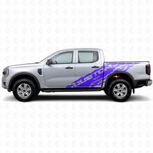 Modderspatten & Custom Tekst Zij Vinyl Stickers Kit voor Musclecar Ranger Wildtrak_2