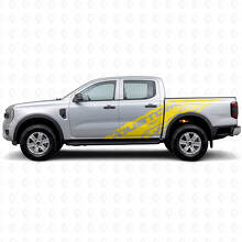 Modderspatten & Custom Tekst Zij Vinyl Stickers Kit voor Musclecar Ranger Wildtrak_4