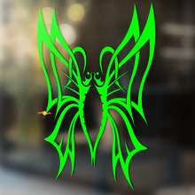Vlinder met dubbele vleugels universele vinylstickervel_3