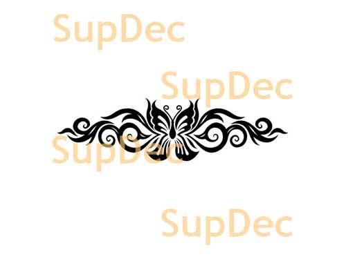 Vlinder Vinyl Kunst Muur Raam Badkamer Sticker Decal #21
