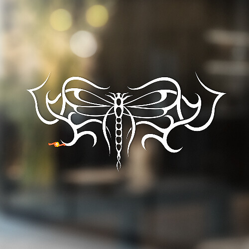 Mot in Tribale Stijl Universele Vinyl Decal Sticker