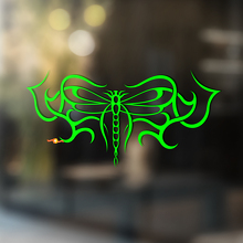 Mot in Tribale Stijl Universele Vinyl Decal Sticker_3