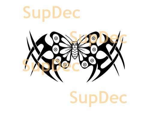 Vlinder Vinyl Kunst Muur Raam Badkamer Sticker Decal  #23
